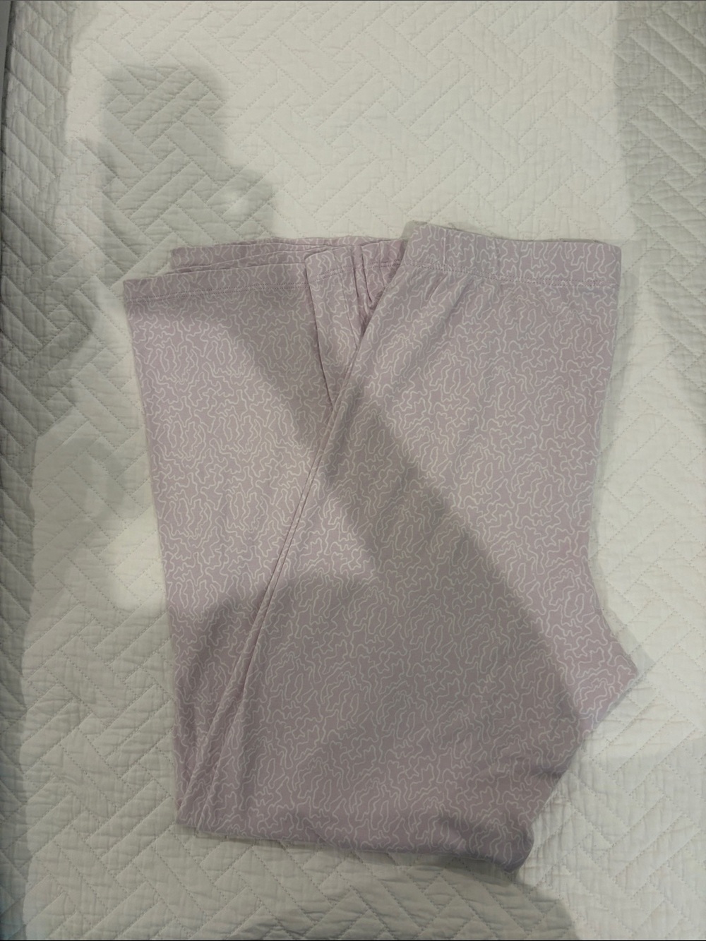 LAKE Women’s Purple & White Print Pajama Pants - S